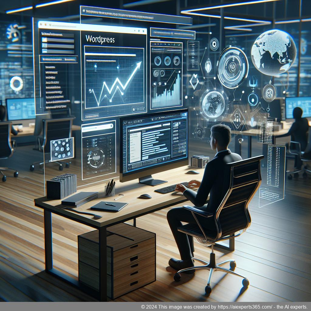 A visual representation of enhanced user interaction using the WordPress ChatGPT Chatbot Plugin featuring a chatbot interface assisting users.