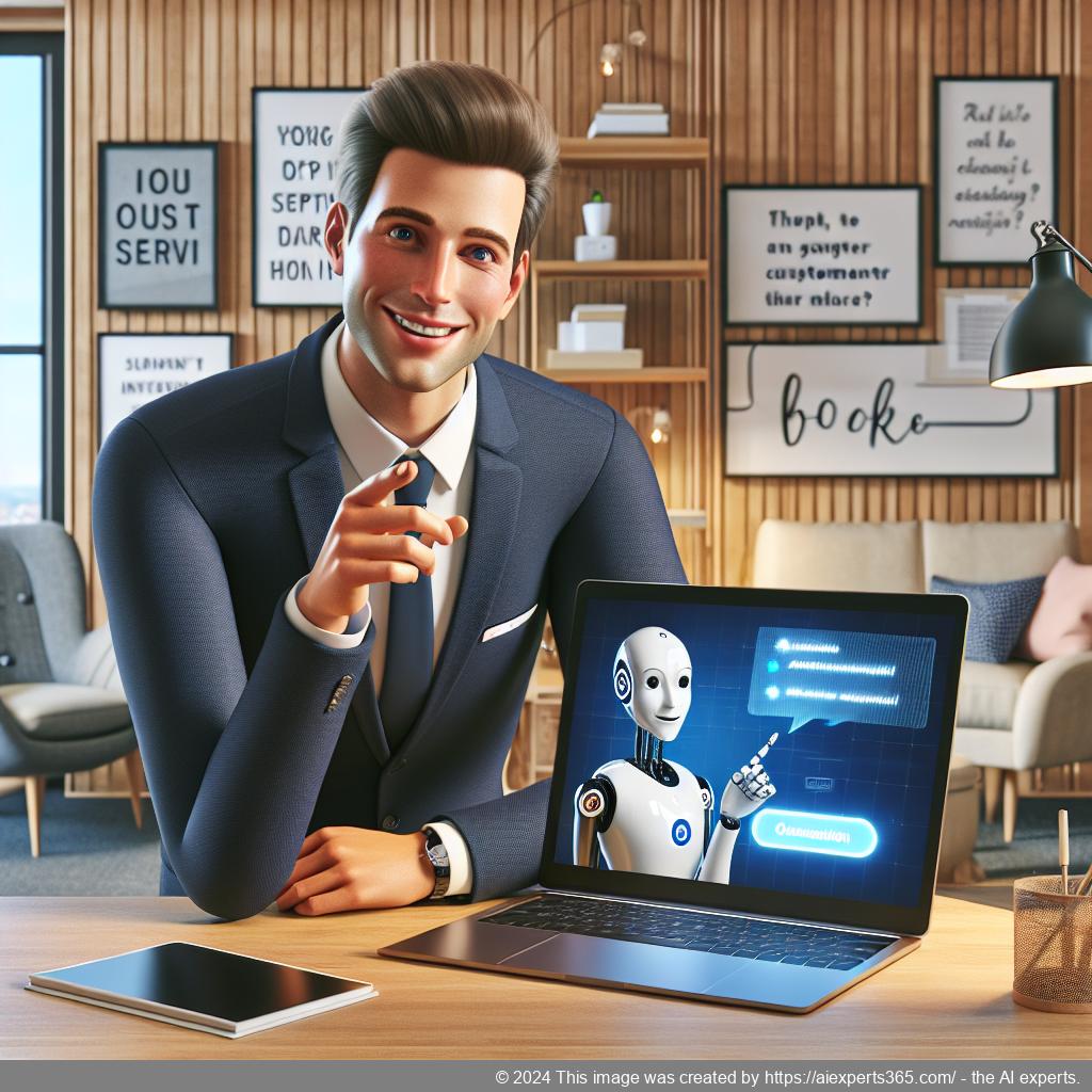 Ailisha's AI Chatbot providing seamless customer support on a modern website interface.