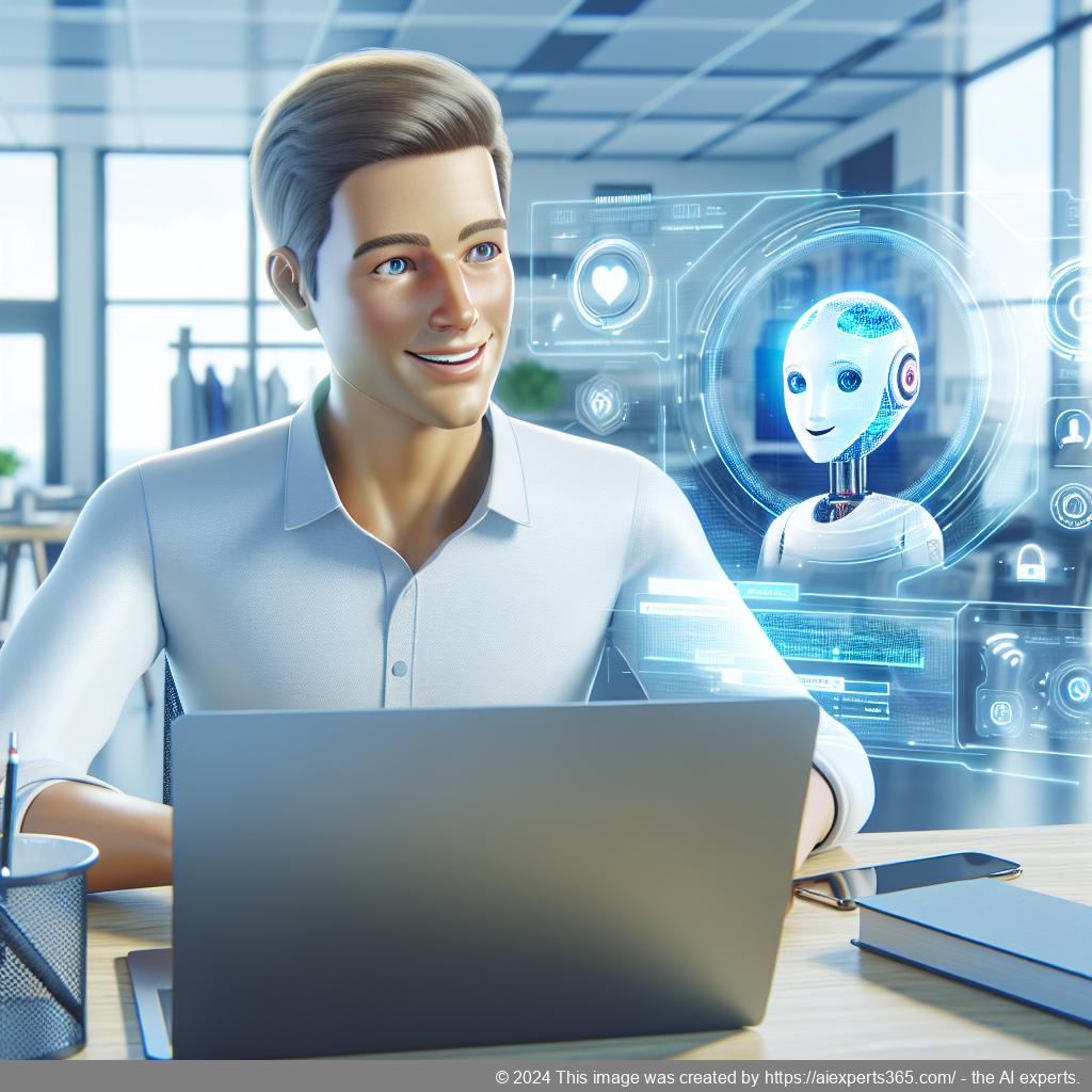 A visual representation of a modern AI-driven chatbot interface designed for WordPress websites.