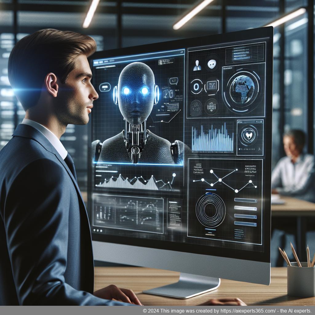 A visually engaging representation of Ailisha's AI Chatbot Plugin showcasing its features such as customization options and real-time analytics.