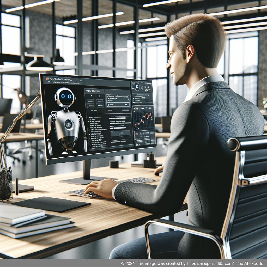 A screenshot showcasing Ailisha's AI Chatbot interface integrated into a WordPress website.