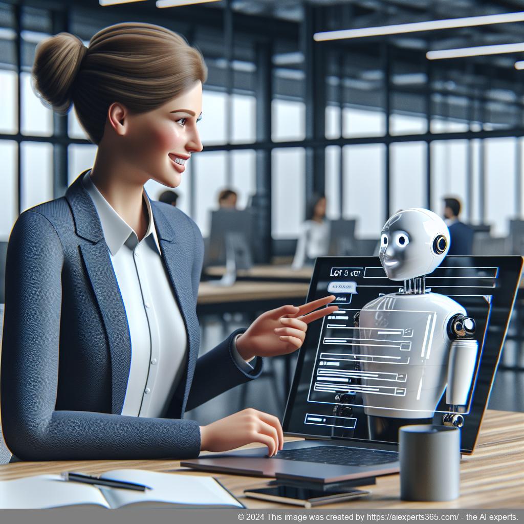 A screenshot showcasing Ailisha's AI Chatbot interface on a WordPress website highlighting its features like customizable responses and analytics.