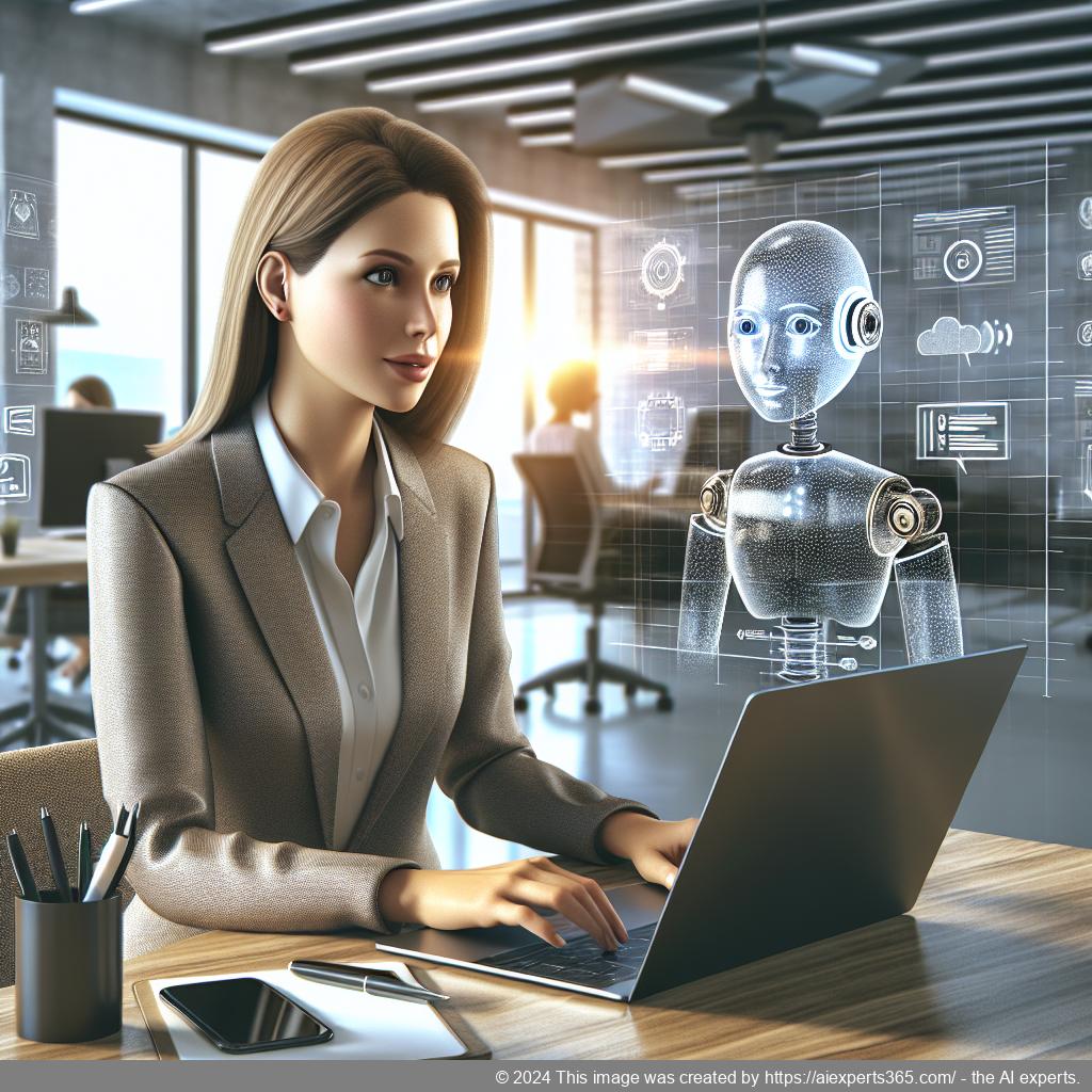 A visual representation of Ailisha's AI Chatbot enhancing user experience on a WordPress website.