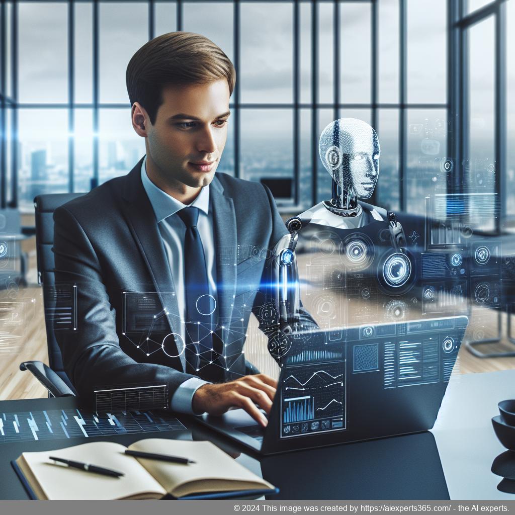 A person interacting with an AI-driven chatbot on a WordPress website showcasing enhanced customer engagement.