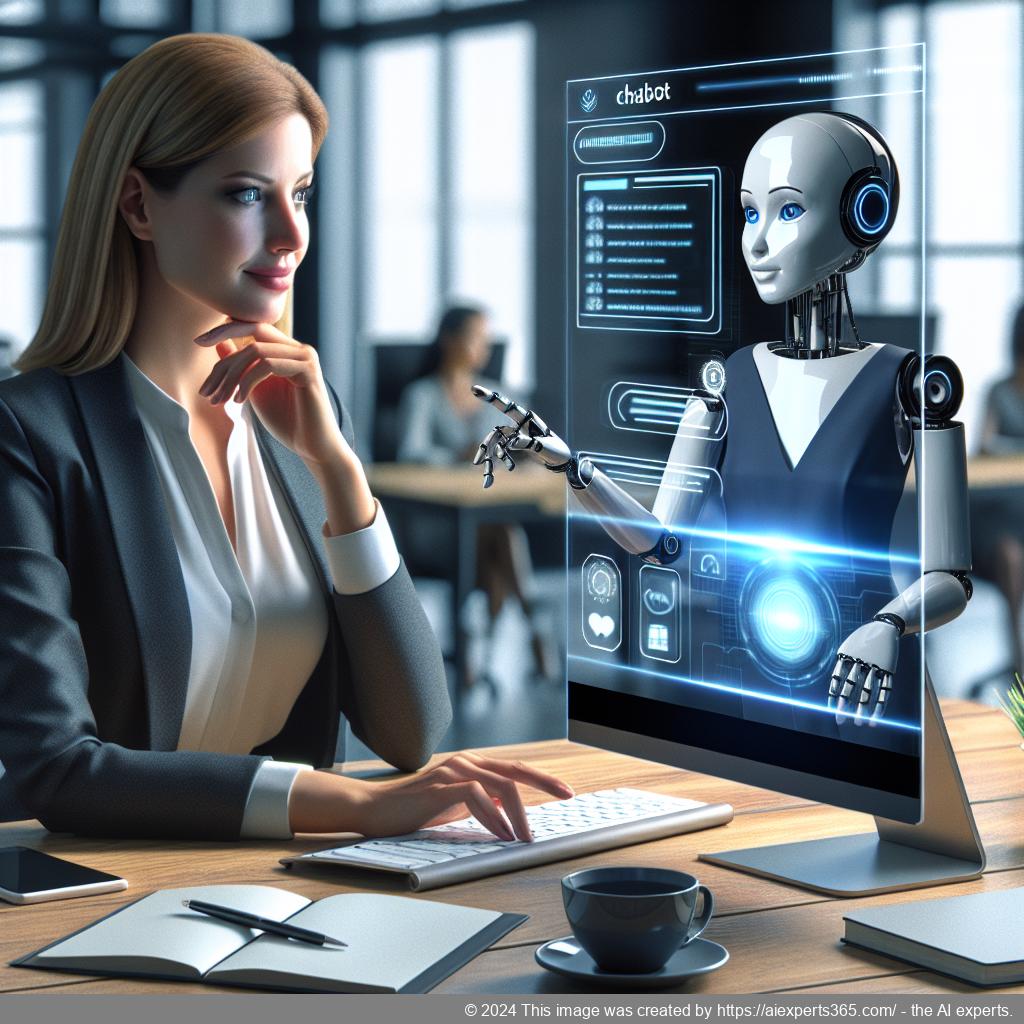A screenshot showcasing Ailisha's AI Chatbot interface integrated into a WordPress website, demonstrating user-friendly design and interactive features.