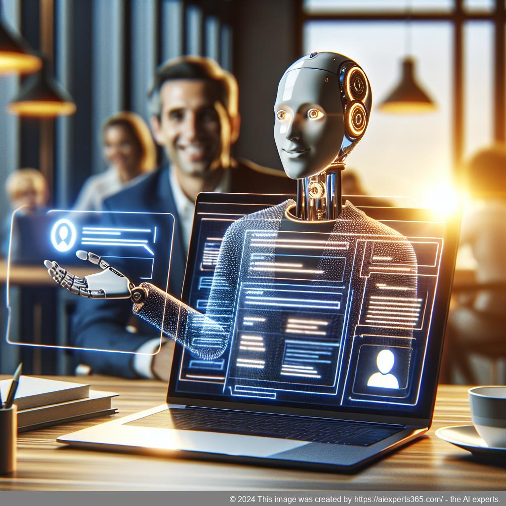 A visual representation of enhanced customer engagement through the WordPress ChatGPT chatbot plugin showcasing a user interacting with a chatbot on a website.