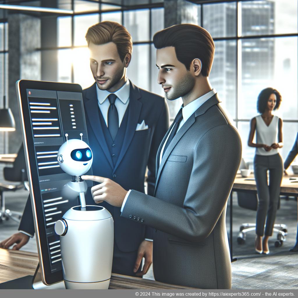 A visual representation of a WordPress ChatGPT chatbot enhancing user interaction on a website through AI-driven technology.