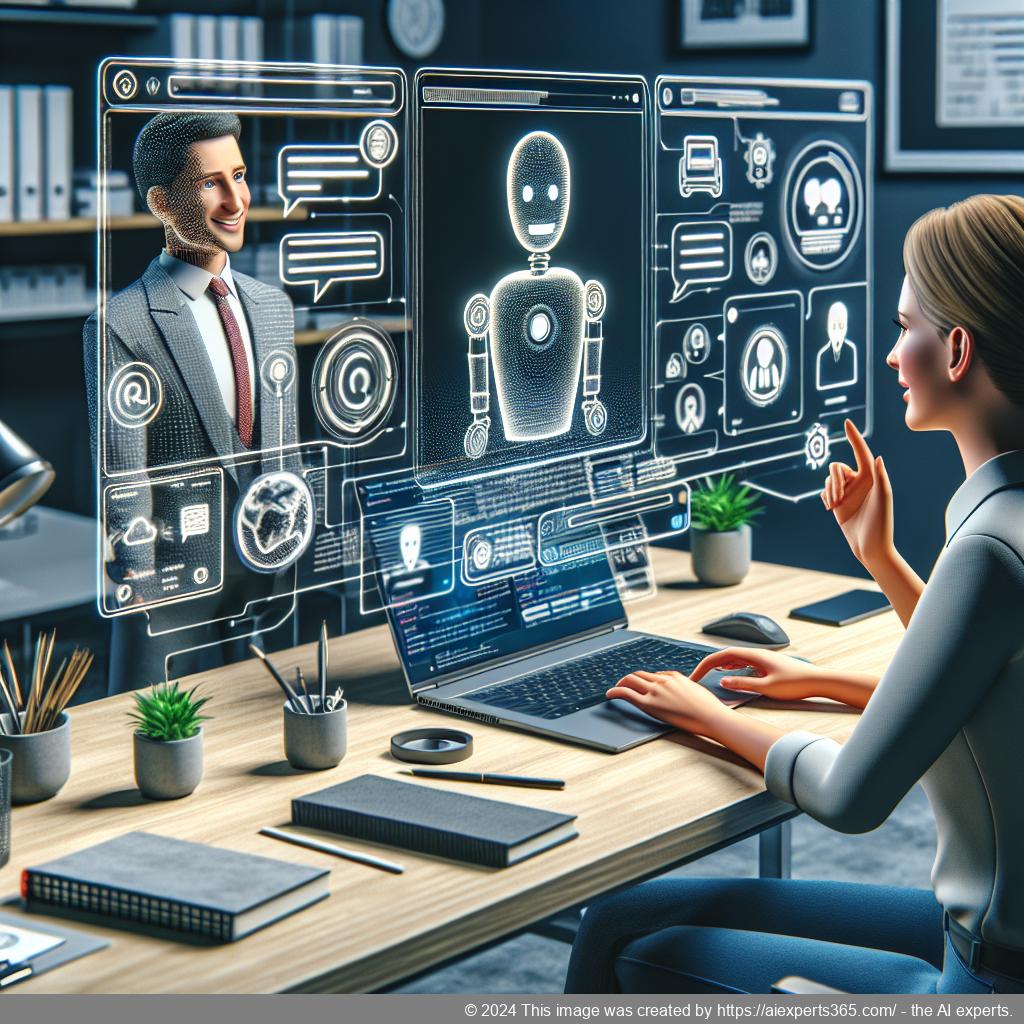 Ailisha's AI Chatbot providing customer support on a WordPress website.