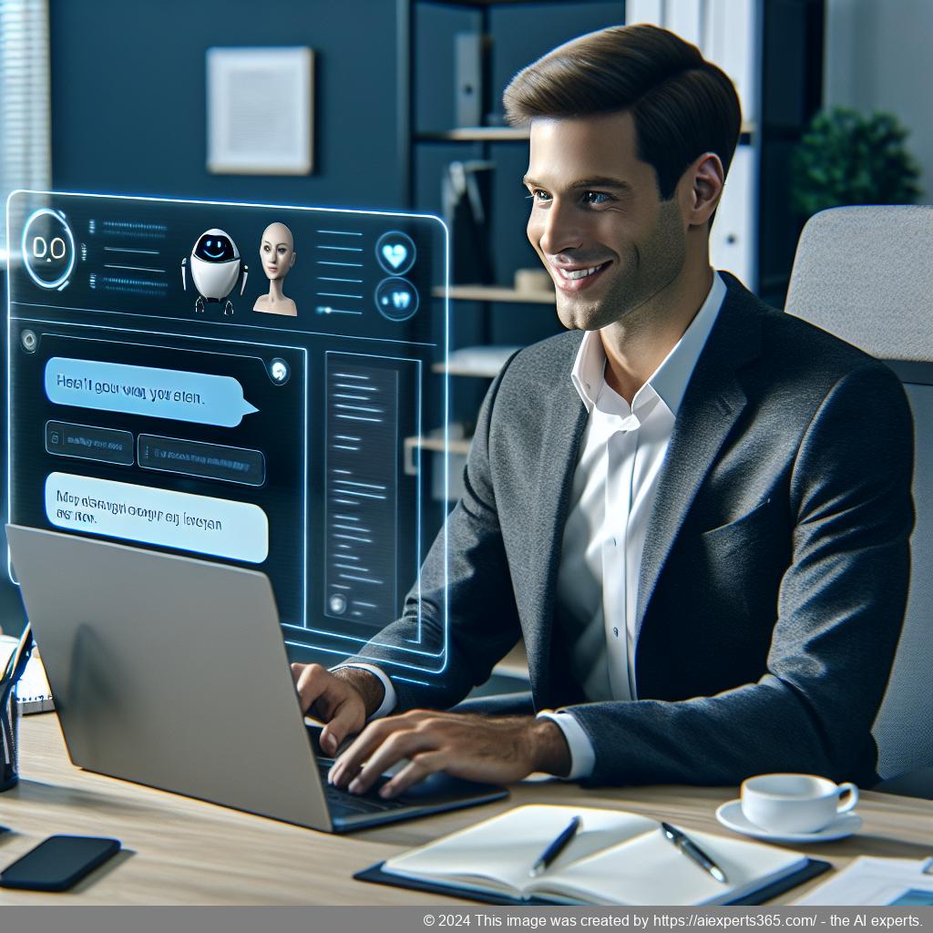 A screenshot showcasing Ailisha's AI Chatbot interface integrated into a WordPress website, demonstrating its user-friendly design and functionality.