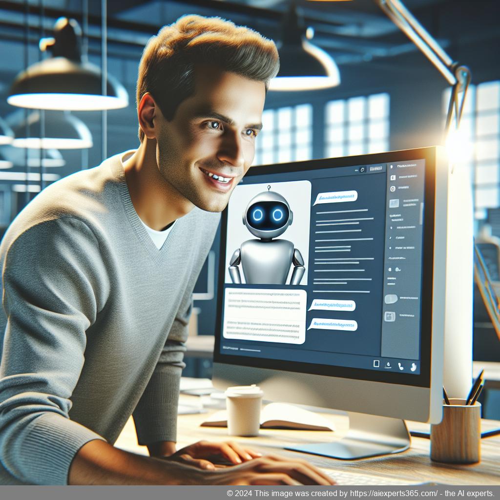 A screenshot showcasing Ailisha's AI Chatbot interface integrated into a WordPress website, demonstrating its features for enhanced user interaction.