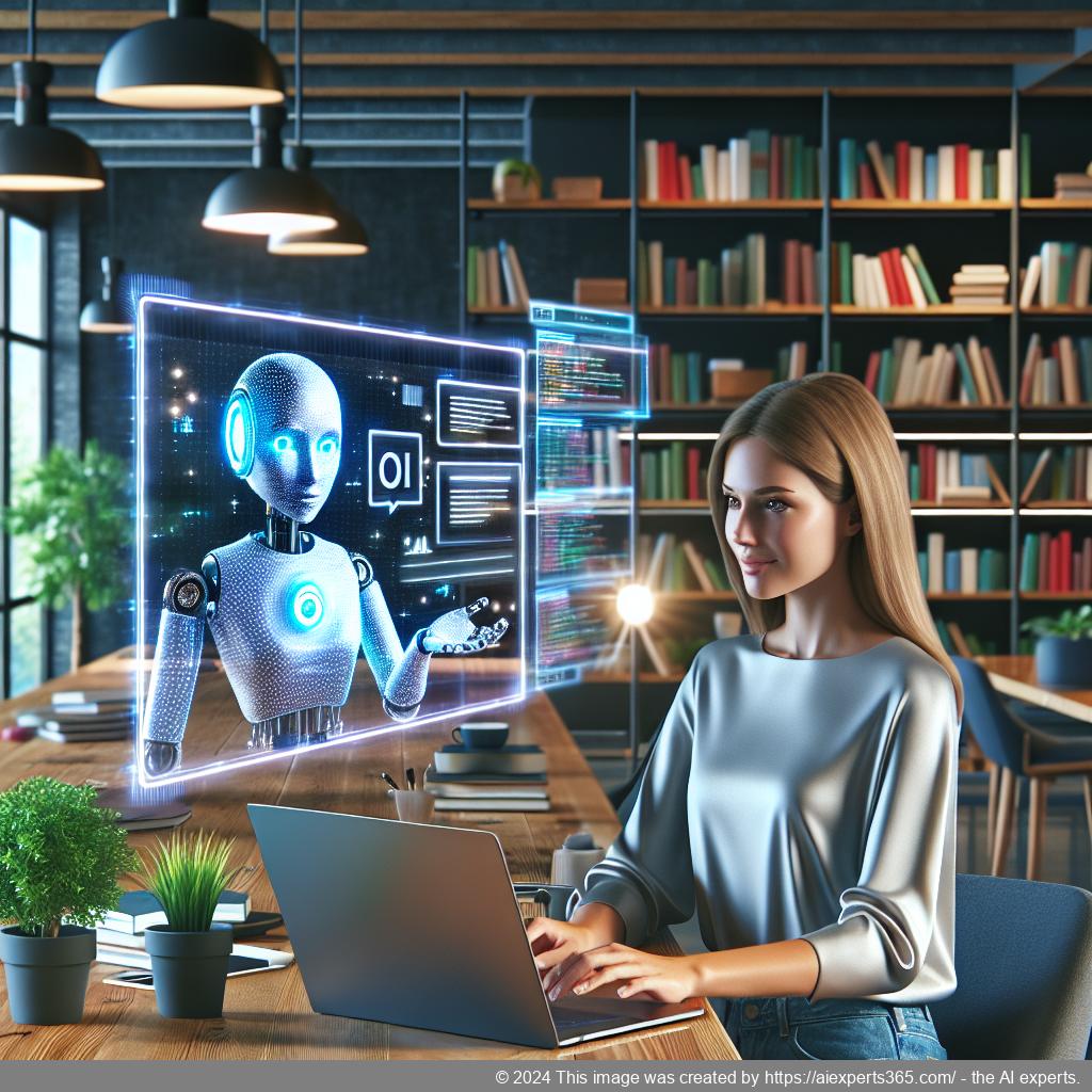 A screenshot showcasing Ailisha's AI Chatbot interface integrated into a WordPress website for enhanced customer interaction.
