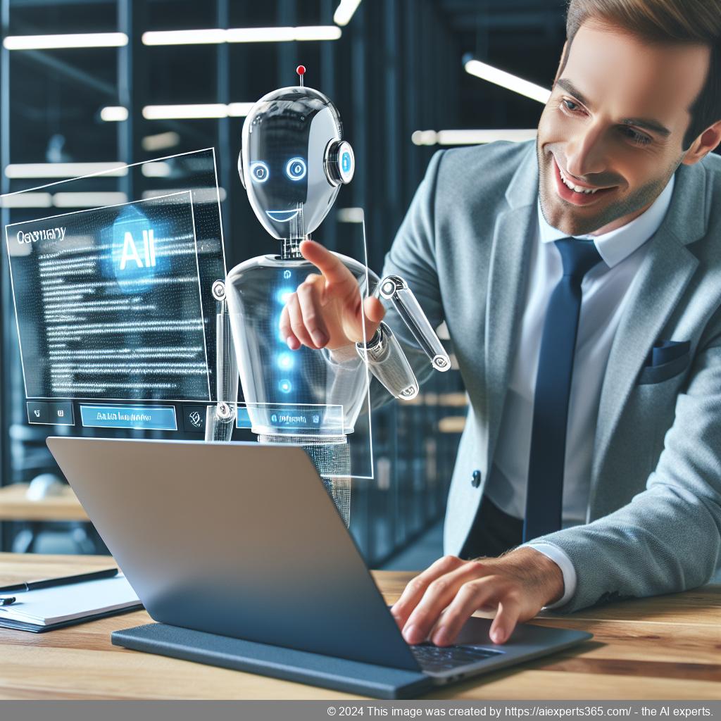 A screenshot showcasing Ailisha's AI Chatbot interface on a WordPress website highlighting its features.