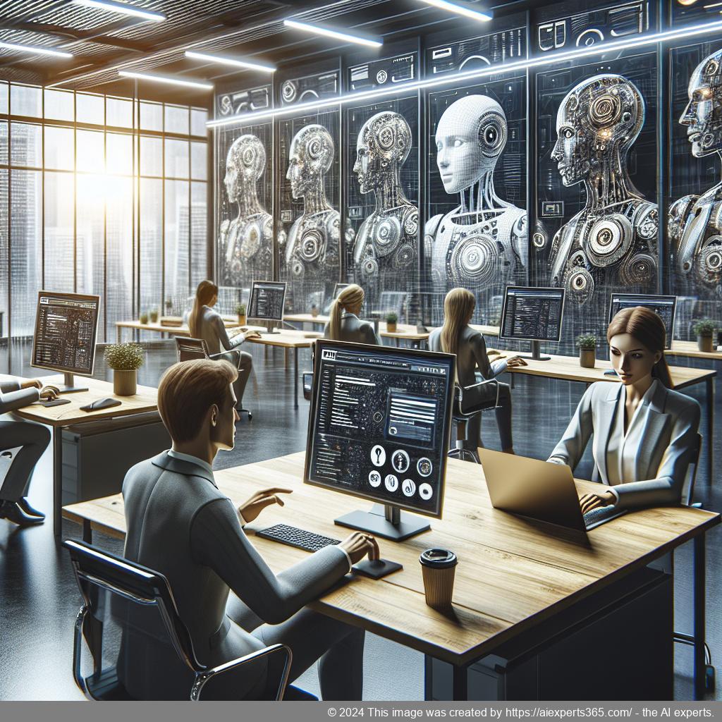 A professional-looking interface showcasing Ailisha's AI Chatbot integrated into a WordPress website for enhanced customer engagement.
