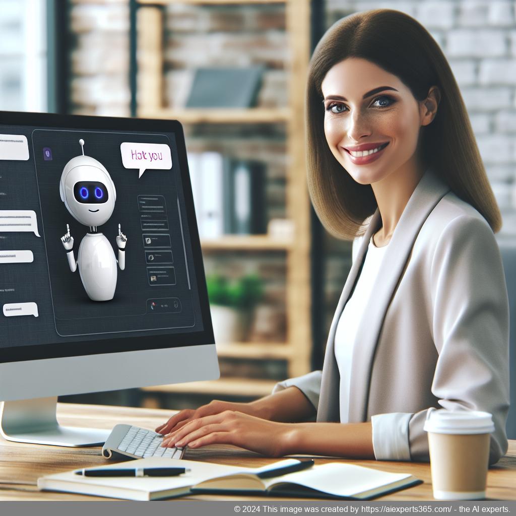 A screenshot showcasing Ailisha's AI Chatbot interface on a WordPress website, demonstrating its features for enhanced user experience.