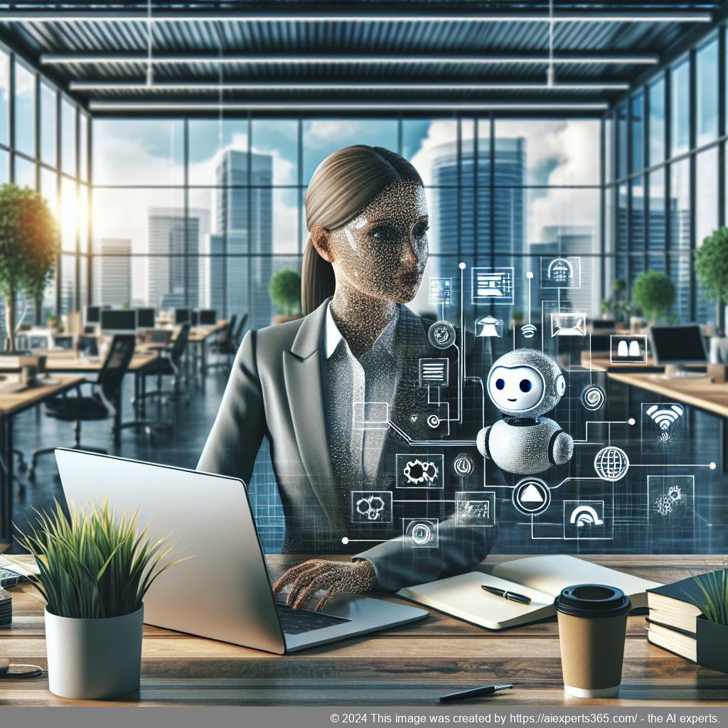 A responsive WordPress chatbot interface displayed on a laptop screen with engaging conversation bubbles showcasing automated responses.