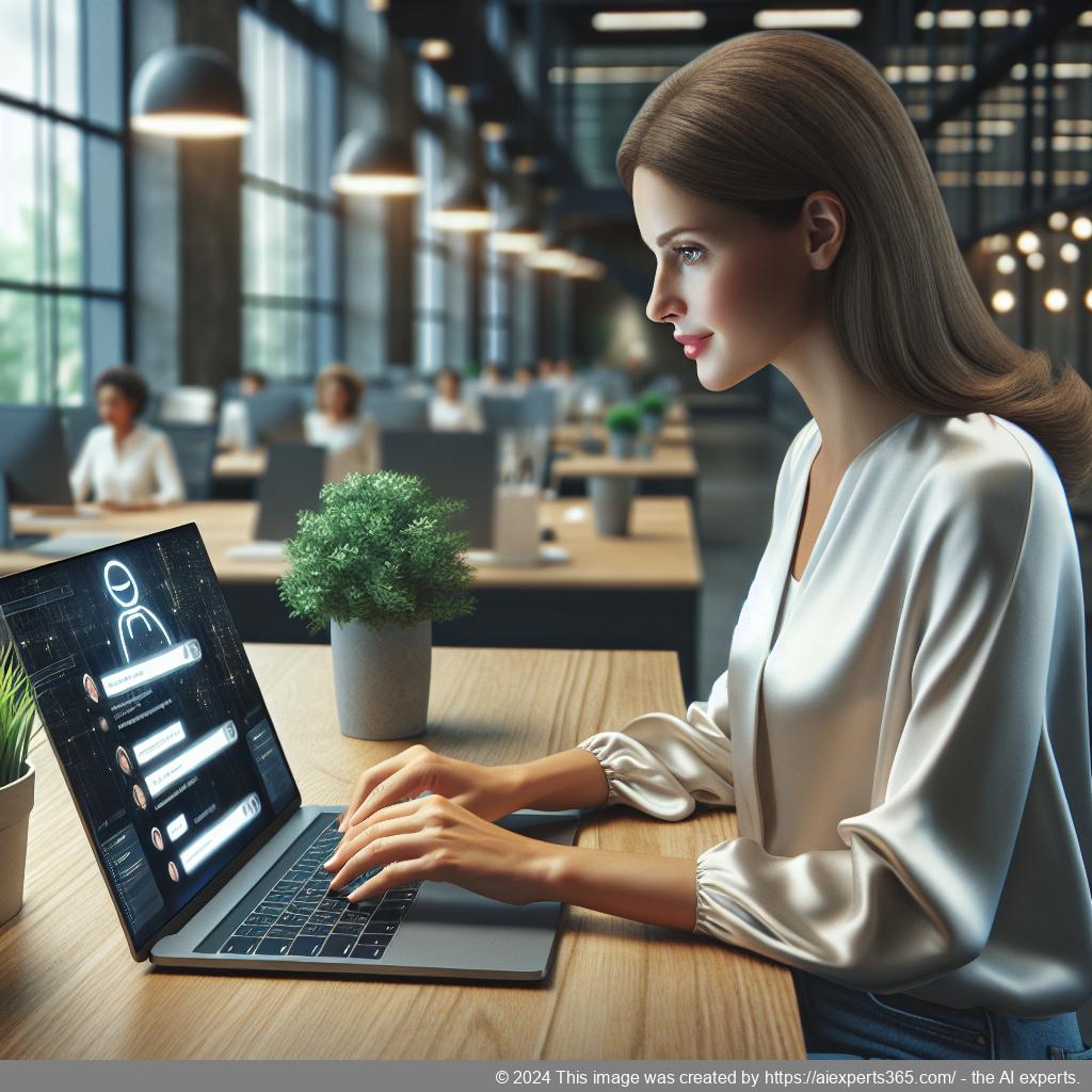 A screenshot showcasing Ailisha's AI Chatbot interface integrated into a WordPress website for enhanced customer support.