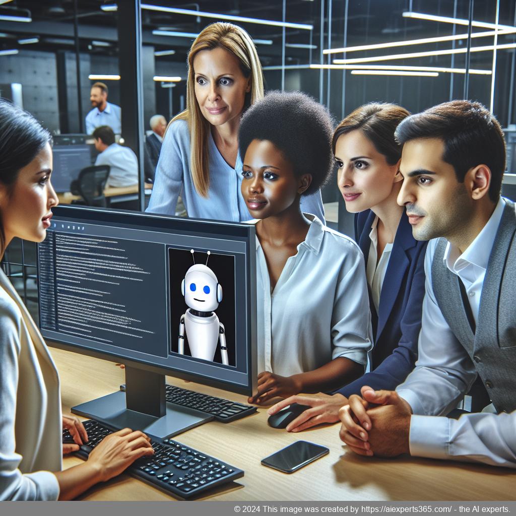 A screenshot showcasing Ailisha's customizable WordPress chatbot plugin interface highlighting its features like role customization and FAQ integration.