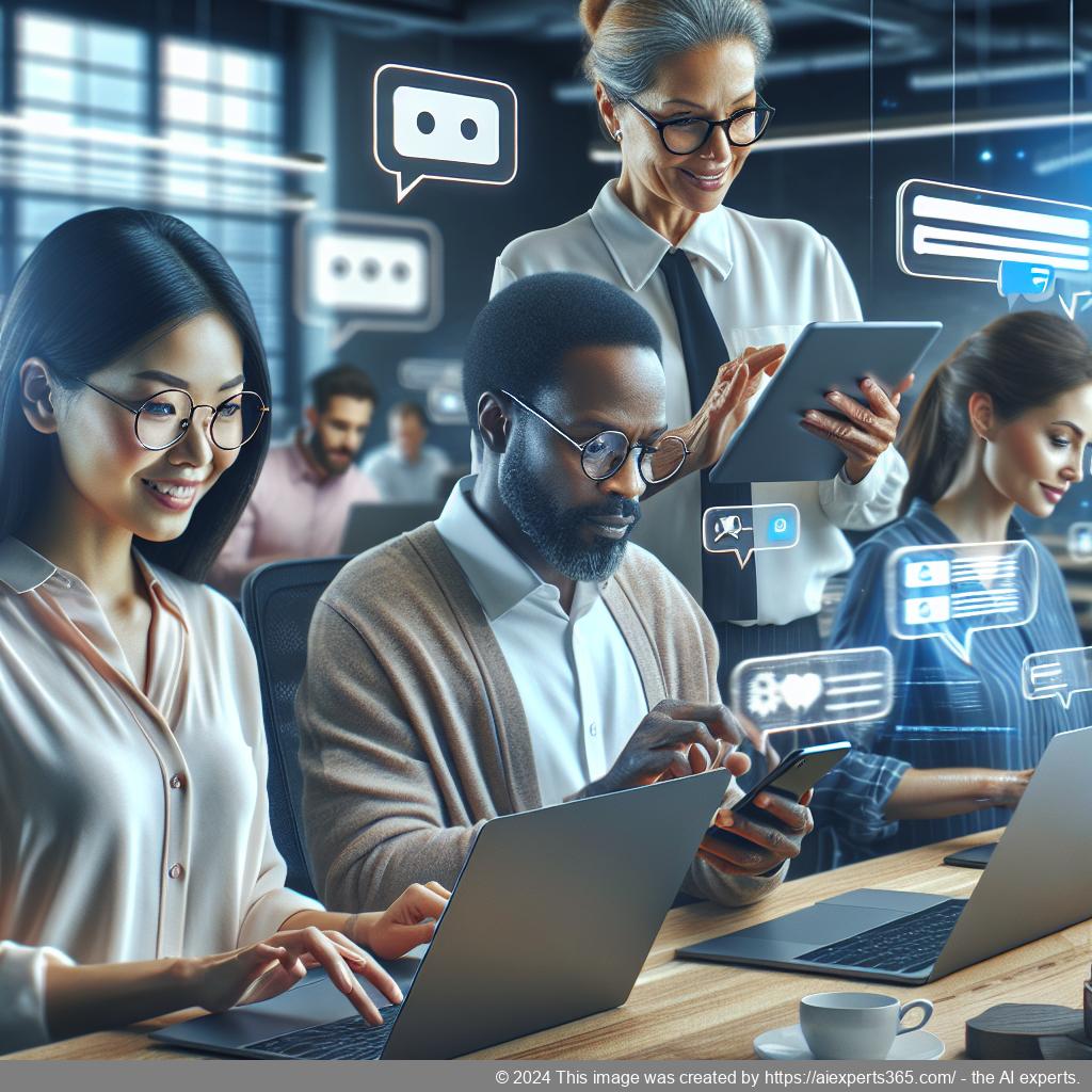 An illustration showcasing various features of an effective WordPress chat plugin designed for enhancing user engagement.