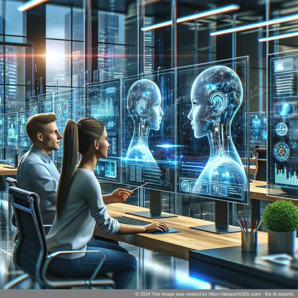 A visual representation of an engaging online interaction facilitated by a WordPress Chatbot Plugin showcasing AI-driven technology.