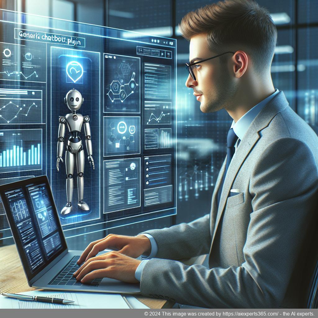 A visual representation of a WordPress Chatbot Plugin showcasing its interface and features designed for enhancing modern customer support.