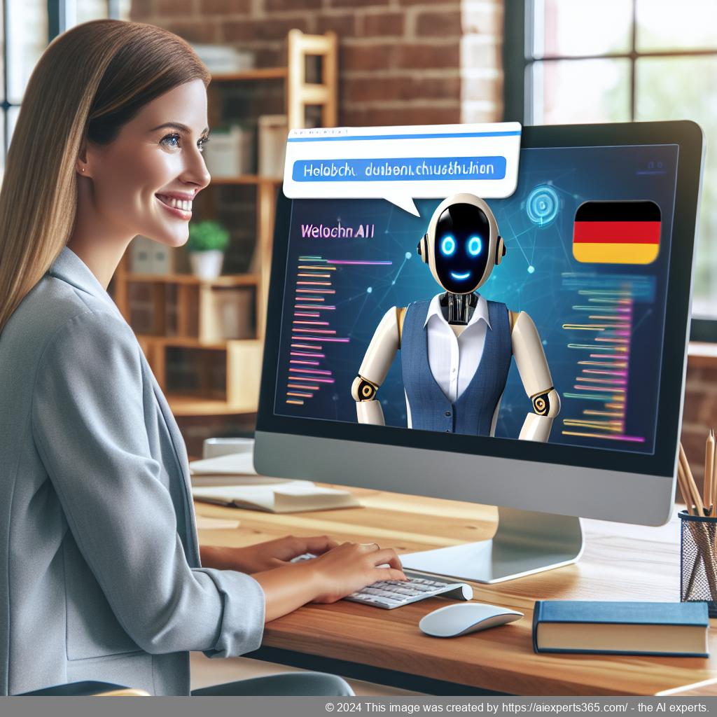 A screenshot of Ailisha's AI Chatbot interface integrated into a WordPress website showcasing its customizable features.
