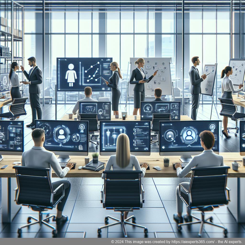 A visual representation of a successful business using Ailisha's AI Chatbot integrated into a WordPress website.