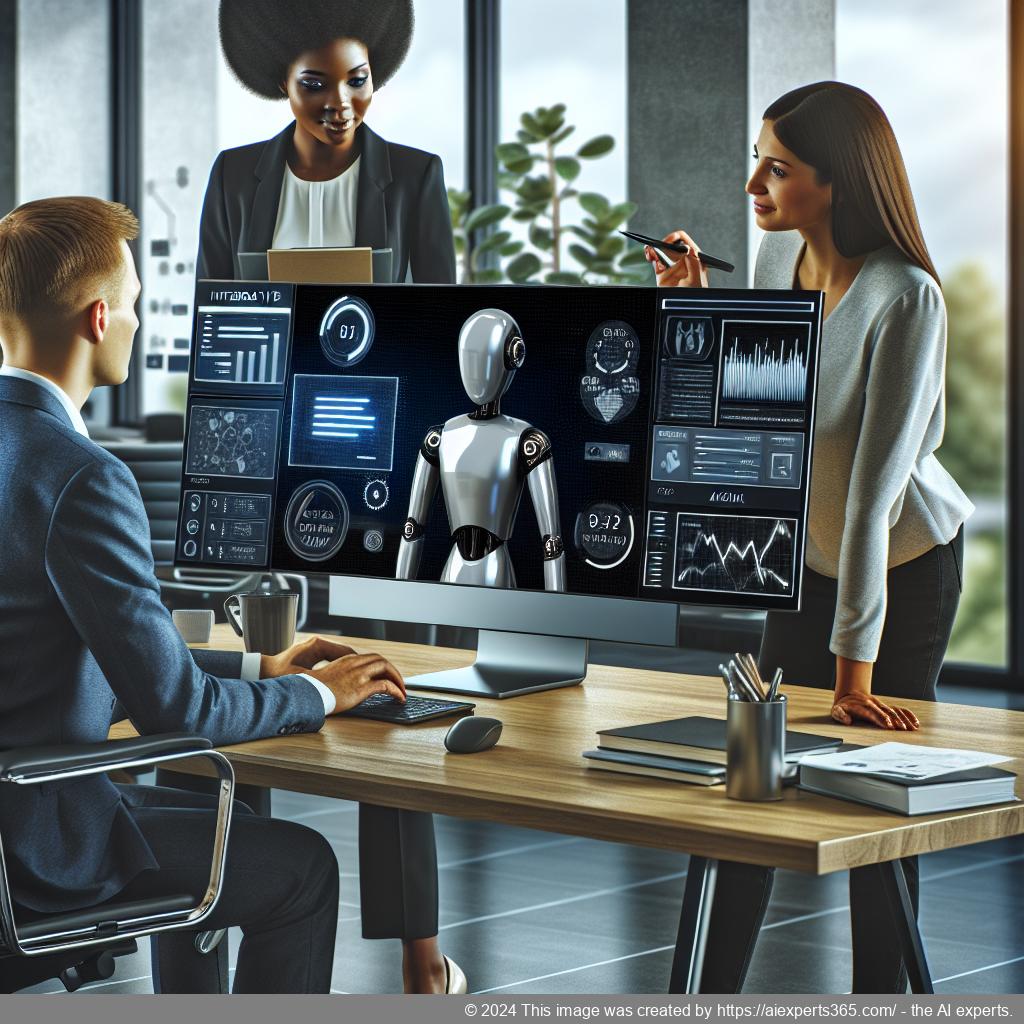 A visual representation of enhanced user interaction through Ailisha's AI Chatbot as part of an optimized WordPress website.