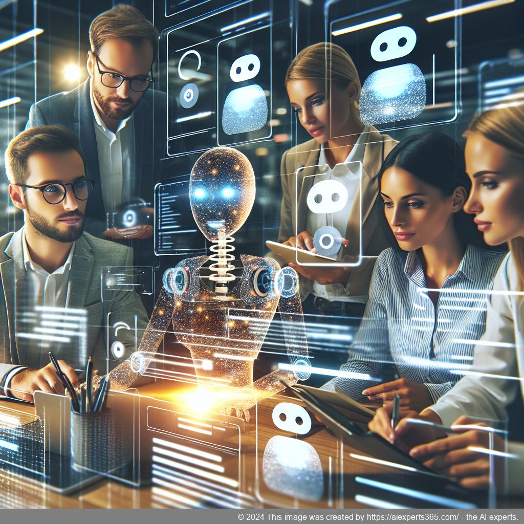 A versatile multi-department chatbot interface showcasing seamless communication across various business functions.