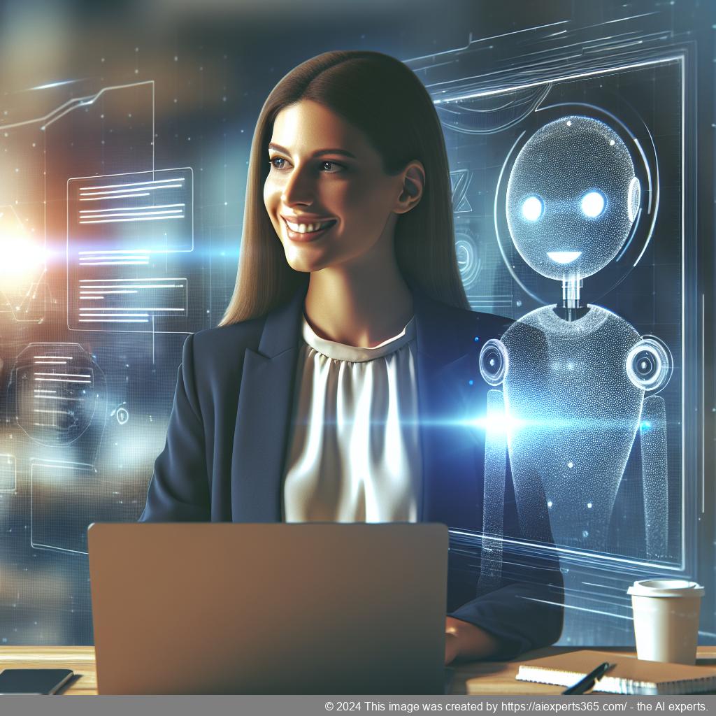 A screenshot showcasing Ailisha's AI Chatbot interface on a WordPress website, highlighting its features like customizable FAQs and analytics dashboard.