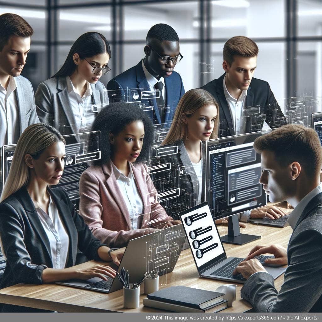 A visual representation of implementing a WordPress chatbot plugin showcasing user interaction on a website.