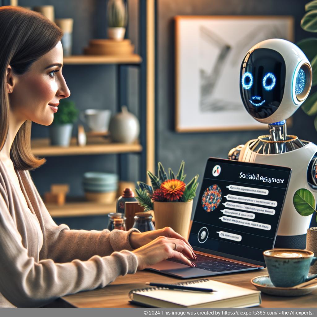 A visual representation of Ailisha's best WordPress AI chatbot enhancing user experience through engaging interactions.