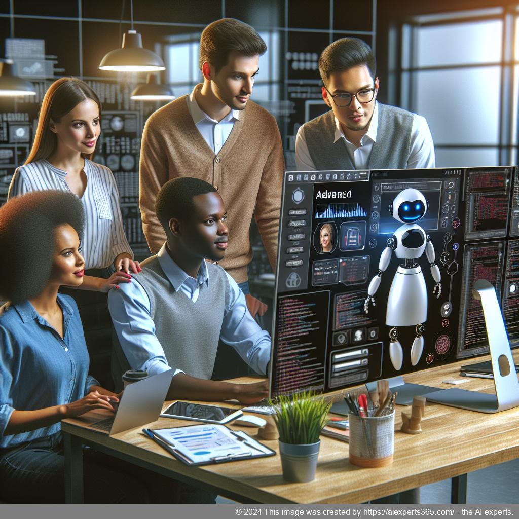 Ailisha's AI Chatbot showcasing its advanced features for enhancing customer interactions on a WordPress site.