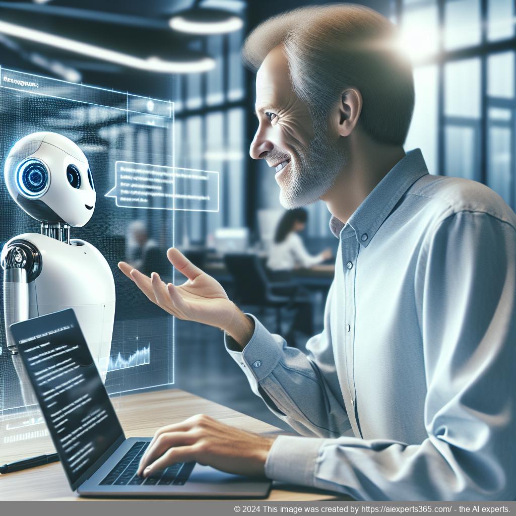 A visual representation of a smart WordPress chatbot enhancing customer interaction on a website.