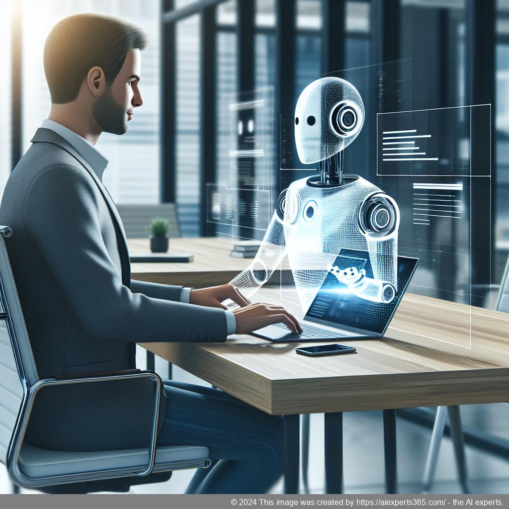 A professional-looking interface showcasing Ailisha's AI Chatbot Plugin on a laptop screen with engaging chat interactions.