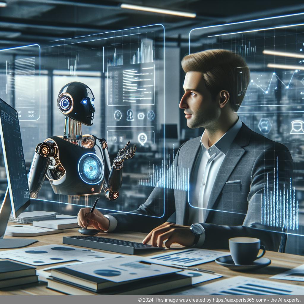 A visual representation of a professional-looking AI chatbot interface designed for a WordPress website.