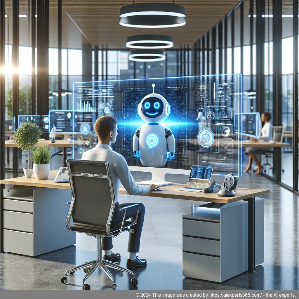 A visual representation of an AI-powered chatbot interacting with users on a WordPress website.