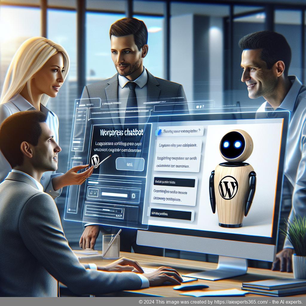 A customizable WordPress chatbot plugin interface showcasing enhanced user engagement features.