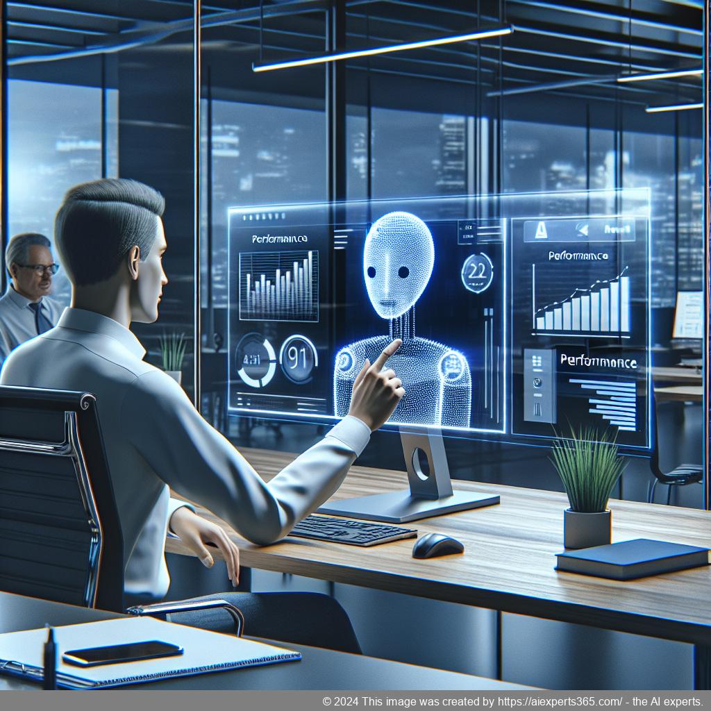 A visual representation of enhancing website performance using the WordPress ChatGPT Chatbot Plugin featuring a friendly chatbot interface engaging users.