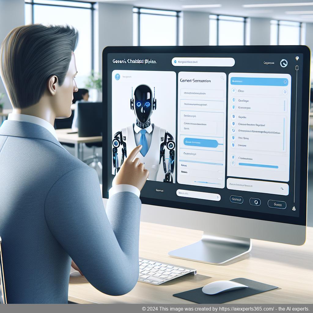 A screenshot showcasing the interface of the WordPress ChatGPT Chatbot Plugin highlighting its advanced features for enhancing user engagement.