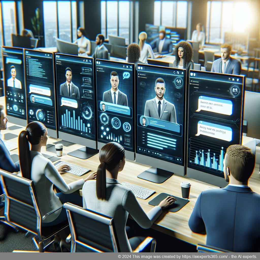 A visual representation of enhanced customer service using the WordPress ChatGPT chatbot plugin featuring an interactive interface.