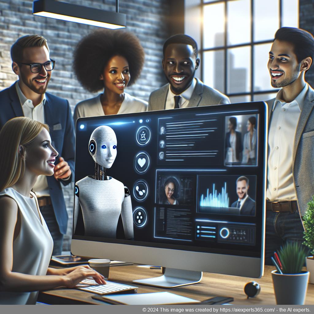 A screenshot of Ailisha's AI Chatbot interface integrated into a WordPress website showcasing its features.