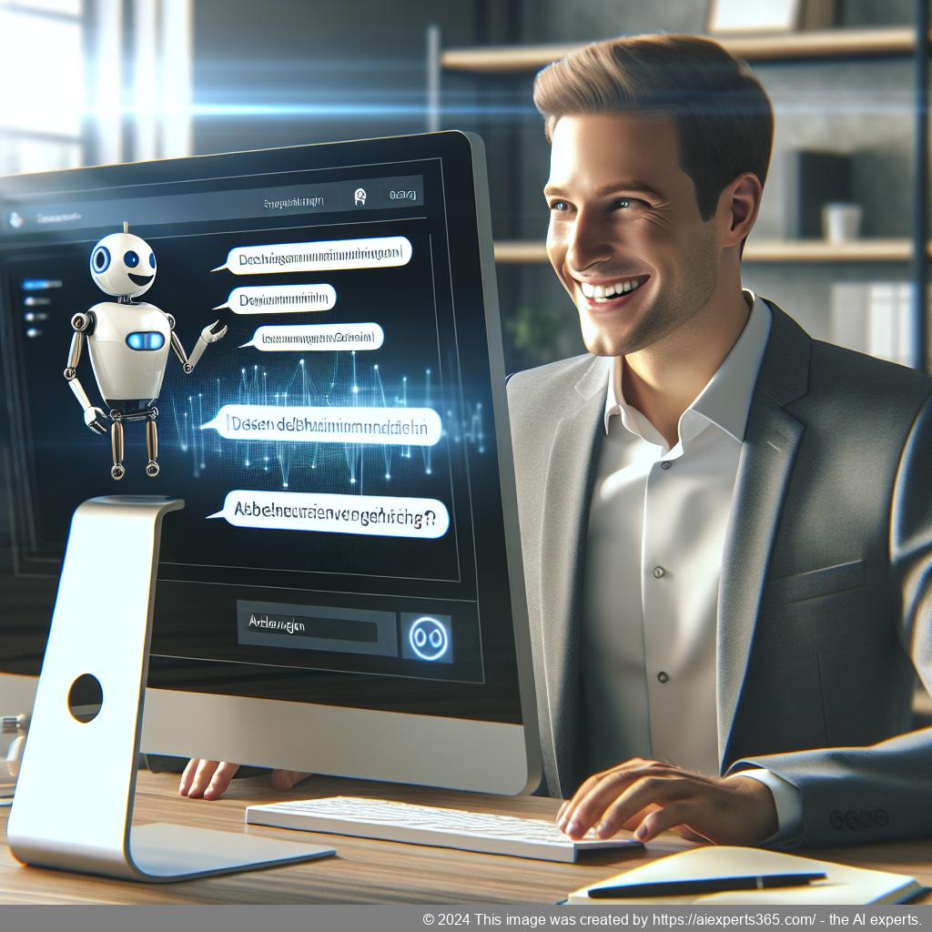 A visual representation of Ailisha's AI Chatbot showcasing its user-friendly interface designed specifically for WordPress websites.