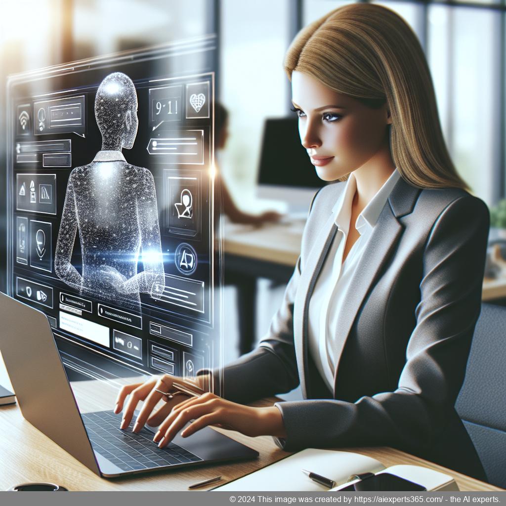 A screenshot showcasing Ailisha's AI Chatbot integrated into a WordPress website interface.