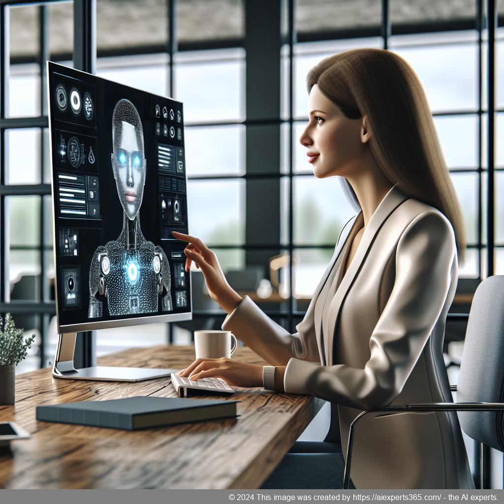 A screenshot showcasing Ailisha's AI Chatbot interface integrated into a WordPress website.