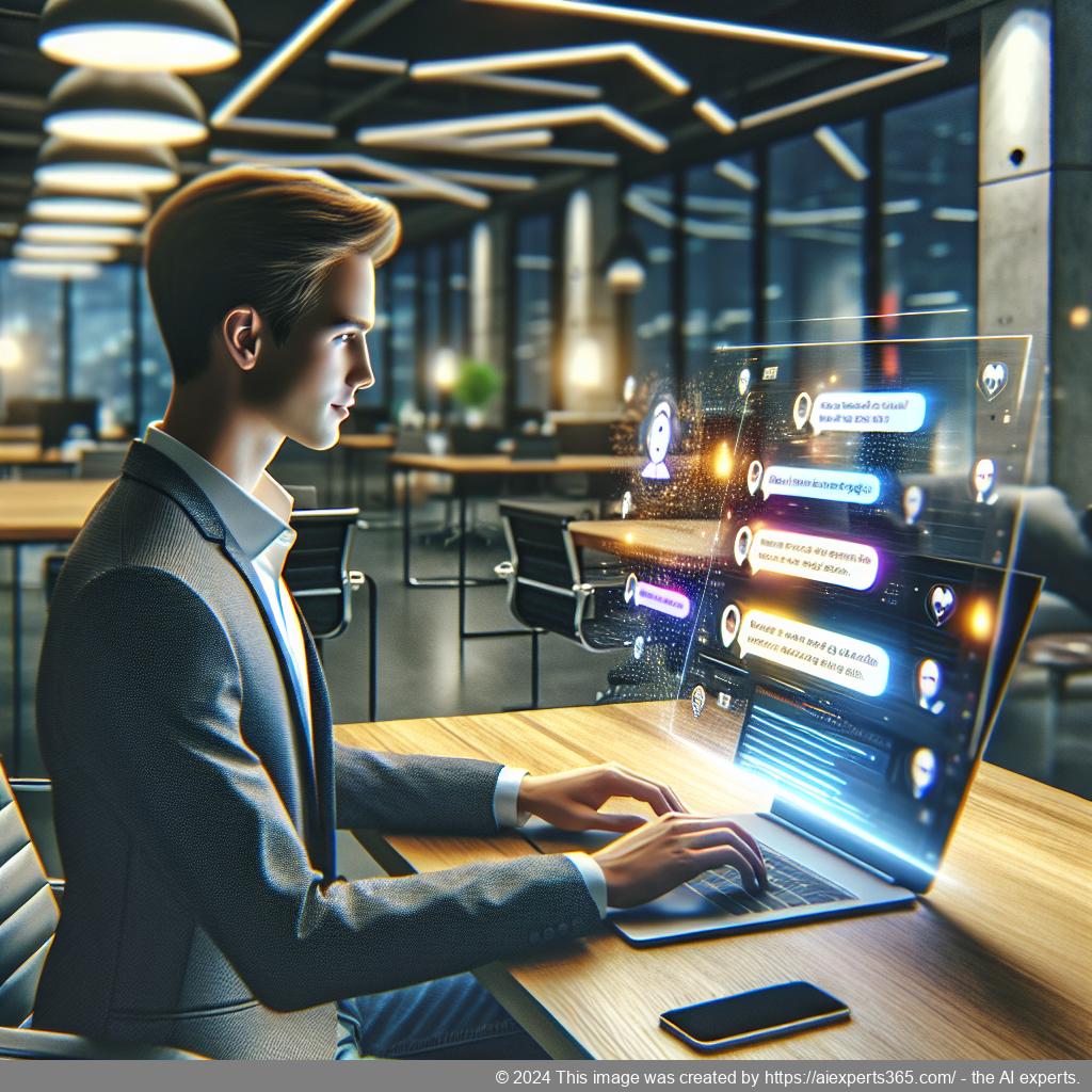 A screenshot showcasing Ailisha's AI Chatbot interface on a WordPress website demonstrating user-friendly design.